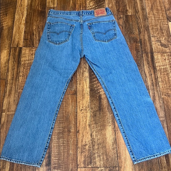 Levi’s 501 waist 33 blue denim jeans - Picture 13 of 14